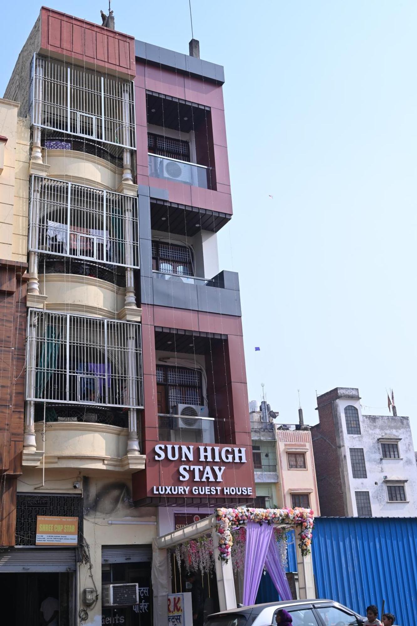Sun High Stay Luxury Guest House Varanasi Exterior foto